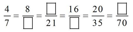 Bài 17: Điền đáp án đúng vào ô vuông