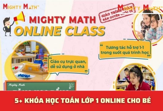 Top 5 Khóa Học Toán Lớp 1 Online Miễn Phí Cho Bé