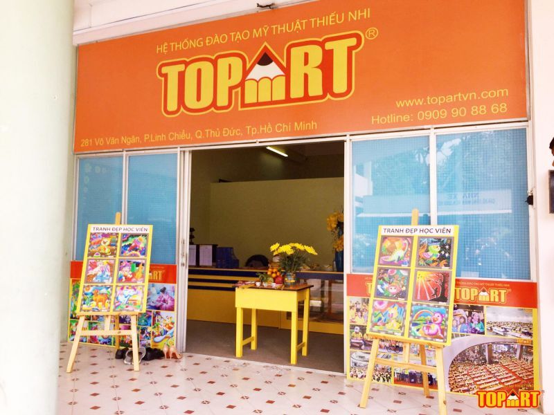 Thương hiệu nhượng quyền kinh doanh giáo dục TopArt