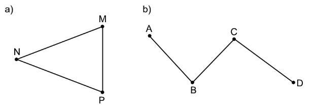 Hình tam giác và đoạn thẳng